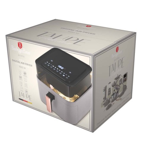 Air Fryer Frytkownica beztłuszczowa 7,2 L BerlingerHaus BH-9750 Taupe Collection