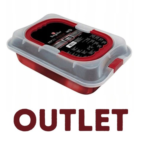 Brytfanna z pokrywką - Forma do pieczenia 36,5cm Berlinger Haus BH-1555 | OUTLET