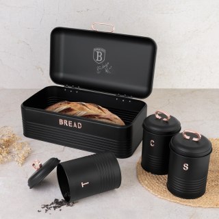 Chlebak z 3 pojemnikami Black rose BH-6753 | OUTLET