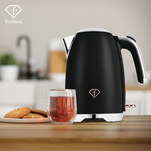 Czajnik elektryczny FashionTV FTV-0113 Matte Black-Rose Gold