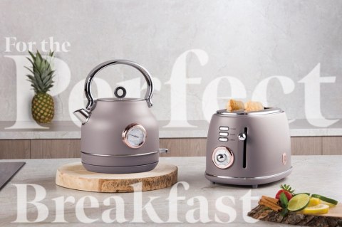 Czajnik elektryczny z termometrem BerlingerHaus Taupe BH-9514