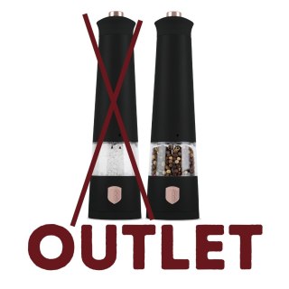 Elektryczny młynek 1 szt do pieprzu i soli BerlingerHaus Black Rose BH-9499 | OUTLET
