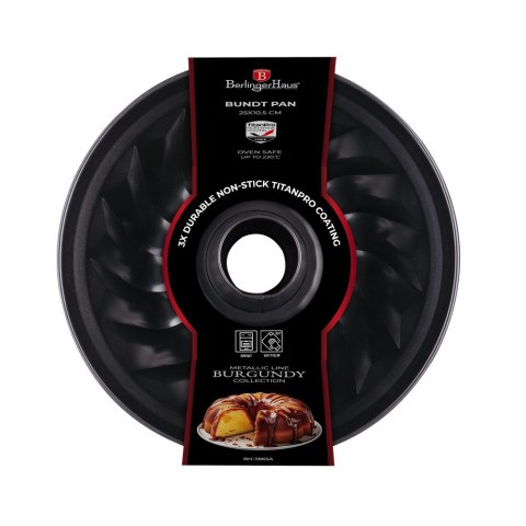 Forma do pieczenia babki 25cm BerlingerHaus BH-7865 Czerwona